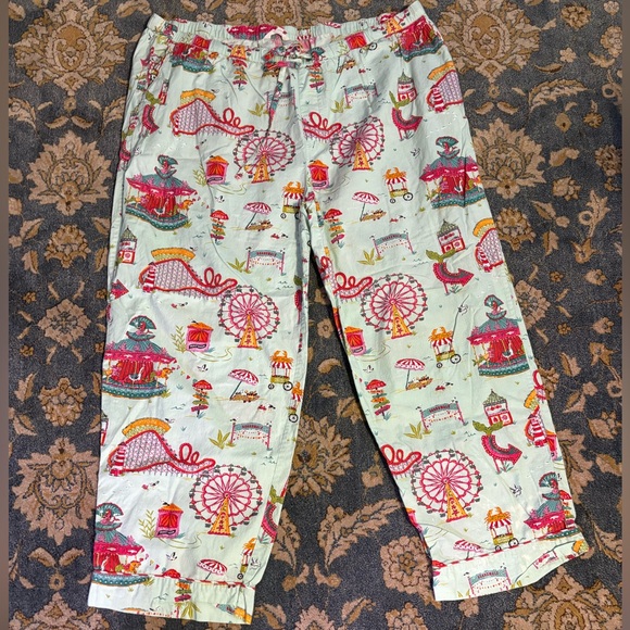 Printfresh Other - Printfresh Mint Carnival Print Pajama Pants